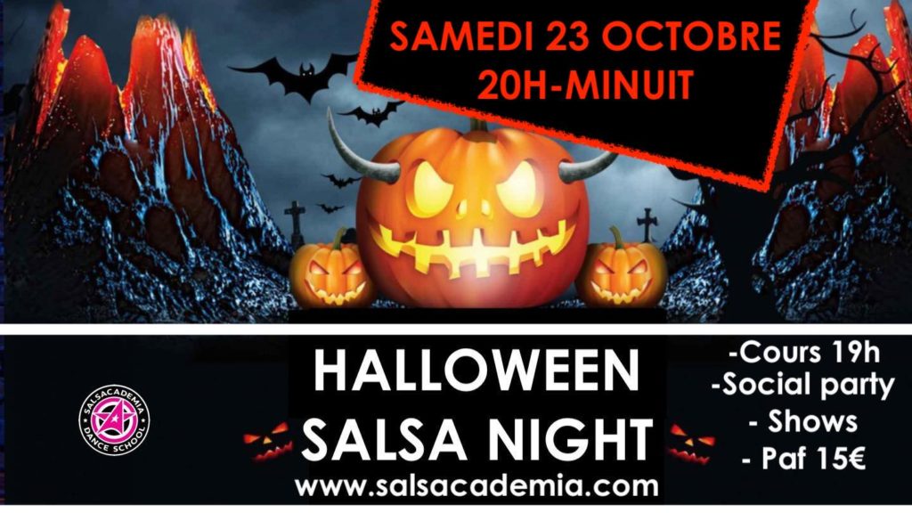 SAMEDI 23 OCTOBRE: HALLOWEEN SALSA NIGHT